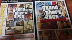 PS 2 グランド・セフト・オート リバティーシティ　サンアンドレアス　ジャンク