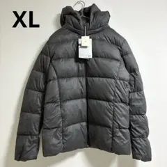新品 ユニクロ ストレッチダウンジャケット グレー XL