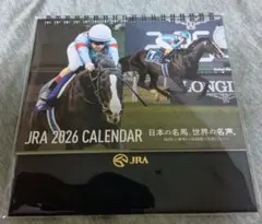 JRA 2026 CALENDAR 卓上カレンダー