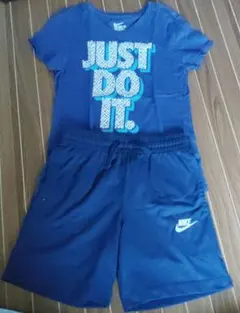 NIKE Tシャツ ショートパンツ セット ブルー