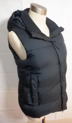 theory★セオリー★ダウンベスト★ブラック★S★フード付き