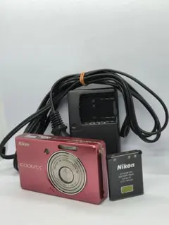 動作確認済み Nikon coolpix S510 スマホ転送 セット ピンク - メルカリ