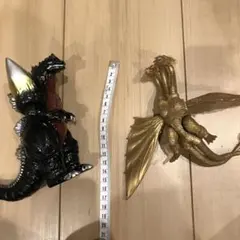 ゴジラ怪獣ソフビ キングギドラ1991 リペイント完成品 - メルカリ