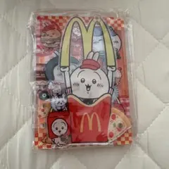 ちいかわ シャカシャカメモ帳 ・シール帳 ファストフードデザイン