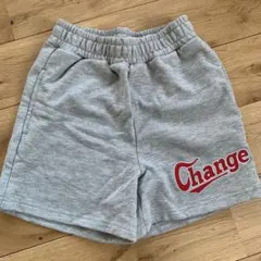 Changeロゴ入りハーフパンツ 120