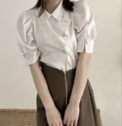 dazzlin マルチボタンデザインブラウス（ミックス）のサムネイル