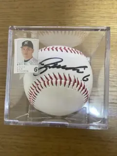 千葉ロッテマリーンズ　井口資仁選手　直筆サインボール（ケース入）