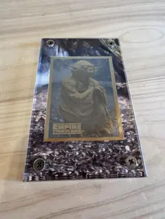 Star Wars 24K Gold Card Yoda - メルカリ
