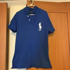 Ralph Lauren スリムフィット ポロシャツ M 青
