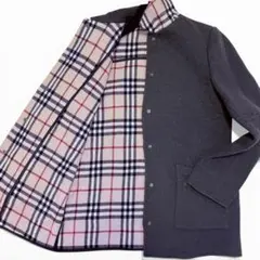 BURBERRY LONDON ウールコート ホースロゴ グレーのサムネイル