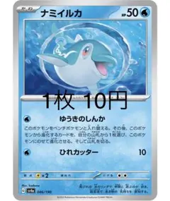 ナミイルカ　シャイニートレジャーex 在庫3