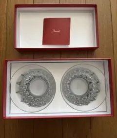 【新品未使用】Baccarat クリアグラス 2個セット
