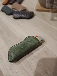 レザーライターケース ハンドメイド