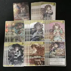 ホロカ　アーニャ・メルフィッサ　デッキパーツ各４枚　OSR+Debut10枚