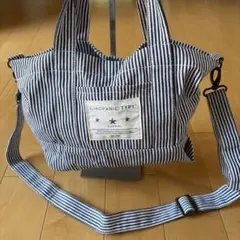 CIAPANIC TYPY ストライプショルダーバッグ