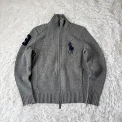 釣りきち様専用☆美品☆ポロラルフローレン ドライバーズニット ビッグポニー