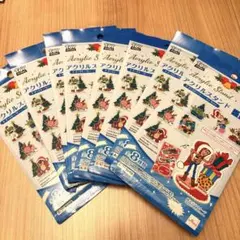 新品　トイストーリー　アクリルスタンド　8個セット　未開封　クリスマス