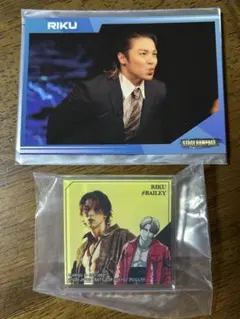 RIKU フォトカ アクリルバッジ BOT