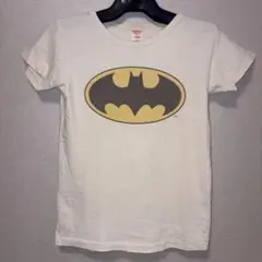 美品 デニムダンガリー BATMAN ロゴT シングルステッチ160レディースSのサムネイル