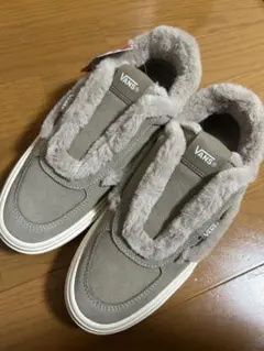 VANS スエードファー スリッポン 靴　モコモコ　ボア　新品未使用