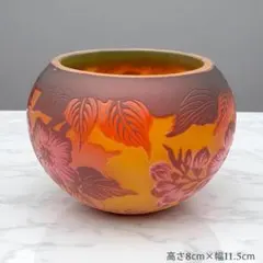 ガレ風ガラスのうつわ2個セット THE Premium NIPPON Taste】プレミアム 桜 オールドペアセット