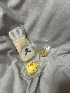 コリラックマ キイロイトリ めじるしアクセサリー のんびりねこ