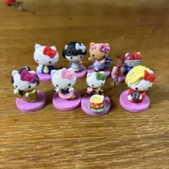 チョコエッグ　ハローキティ ミニフィギュア 8体セット