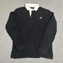 ナイキ　ラガーシャツ　黒　XL ポロ　大きいサイズ NIKE - ナイキ ラガーシャツ 黒 L ポロの通販 by ⌘｜ナイキならラクマ