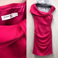 Andyアンディ グラマラスオフショルキャバナイトドレスワンピースAngelR系