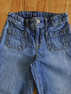 GAP ギャップキッズデニム　可愛いデニム　キッズ古着パンツ　レトロ　ヒッピー