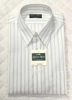 Queen Rose ストライプ長袖シャツ38-78 新品