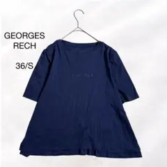 ジョルジュレッシュ 半袖Tシャツ ゆったり シンプル カジュアル 春夏 Sのサムネイル