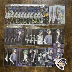 ツイステ　フロイド　ツインウエハース　メタルカード　いらすとや　ステッカー