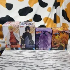 NARUTO　BORUTO　ナルト　サスケ　須佐能乎　九喇嘛　4種セット