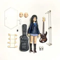 秋山澪 figma けいおん　箱無し　可動フィギュア