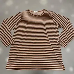 ストライプ 長袖Tシャツ