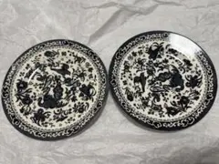 Burleigh バーレイ ブラックアジアティックフェザンツ プレート 2枚のサムネイル