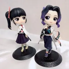 鬼滅の刃 胡蝶しのぶ 栗花落カナヲ qposket フィギュア 2点セット