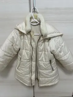 petit main アイボリー コート 100cm