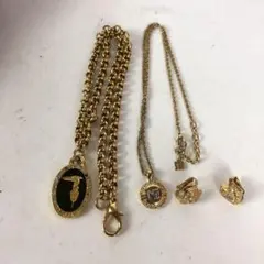 TRUSSARDI トラサルディー 他 ブランドアクセサリーセット ゴールドカラ