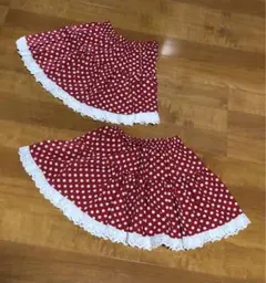 ディズニー　ハロウィン　ミニーマウス　ちょこっと仮装　スカート