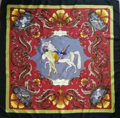 馬のイラスト スカーフ エルメス　HERMES 楽天市場】エルメス HERMES カレ 90 スカーフ ザルツ ブルク