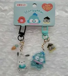 サンリオ【お揃いニコにこ】・ハンギョドン・ぽちゃっこ☆アクリルキーホルダー