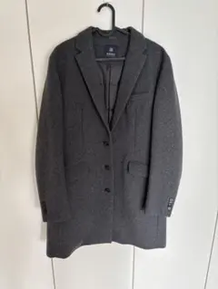 nano universe グレー チェスターコート