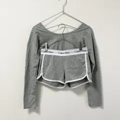 カルバンクライン アンダーウェア ルームウェア 長袖 パンツ セットアップ M