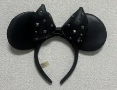 ディズニー ミニーレザーカチューシャ