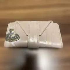 美品✨ ヒロコハヤシ 長財布 LA SCALA (スカラ) バレリーナ シルバー 