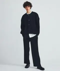 MHL 切り替えニットカーディガン DRYWOOL - メルカリ