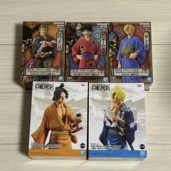 ワンピース バトルレコードコレクション ロックス海賊団5体セット