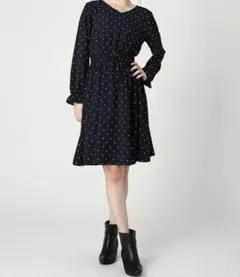 Honeys COLZA レースアップワンピース